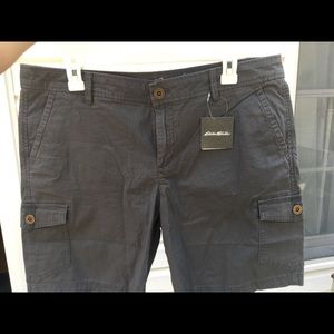 Eddie Bauer Khaki Mid Length Shorts